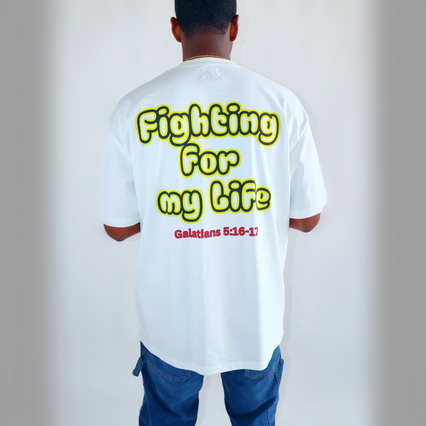 Fighting For My Life Oversized T-Shirt